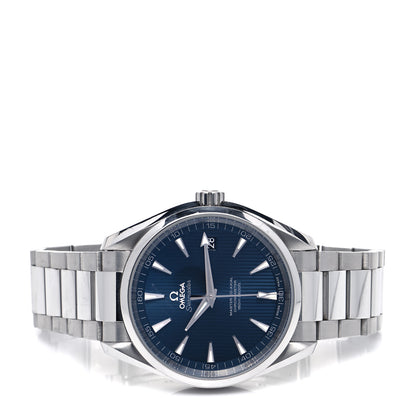 Omega Stainless Steel 41mm Seamaster Aqua Terra Master Co-Axial Chronometer Automatic Watch Blue 231.10.42.21.03.003 2 of 5