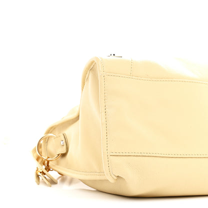 Balenciaga Veau Amp Plate Gold Hardware City Beige Argile 10 of 11