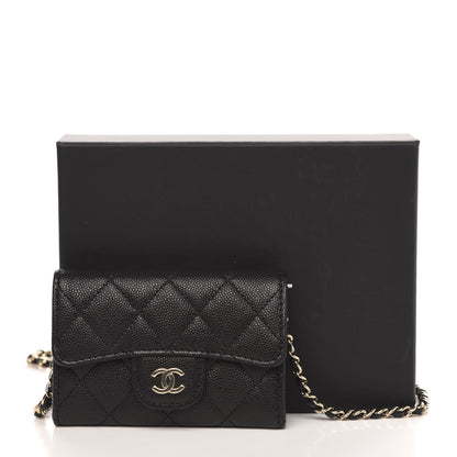 Chanel Caviar Quilted Flap Classic Belt Bag Black 11 of 11