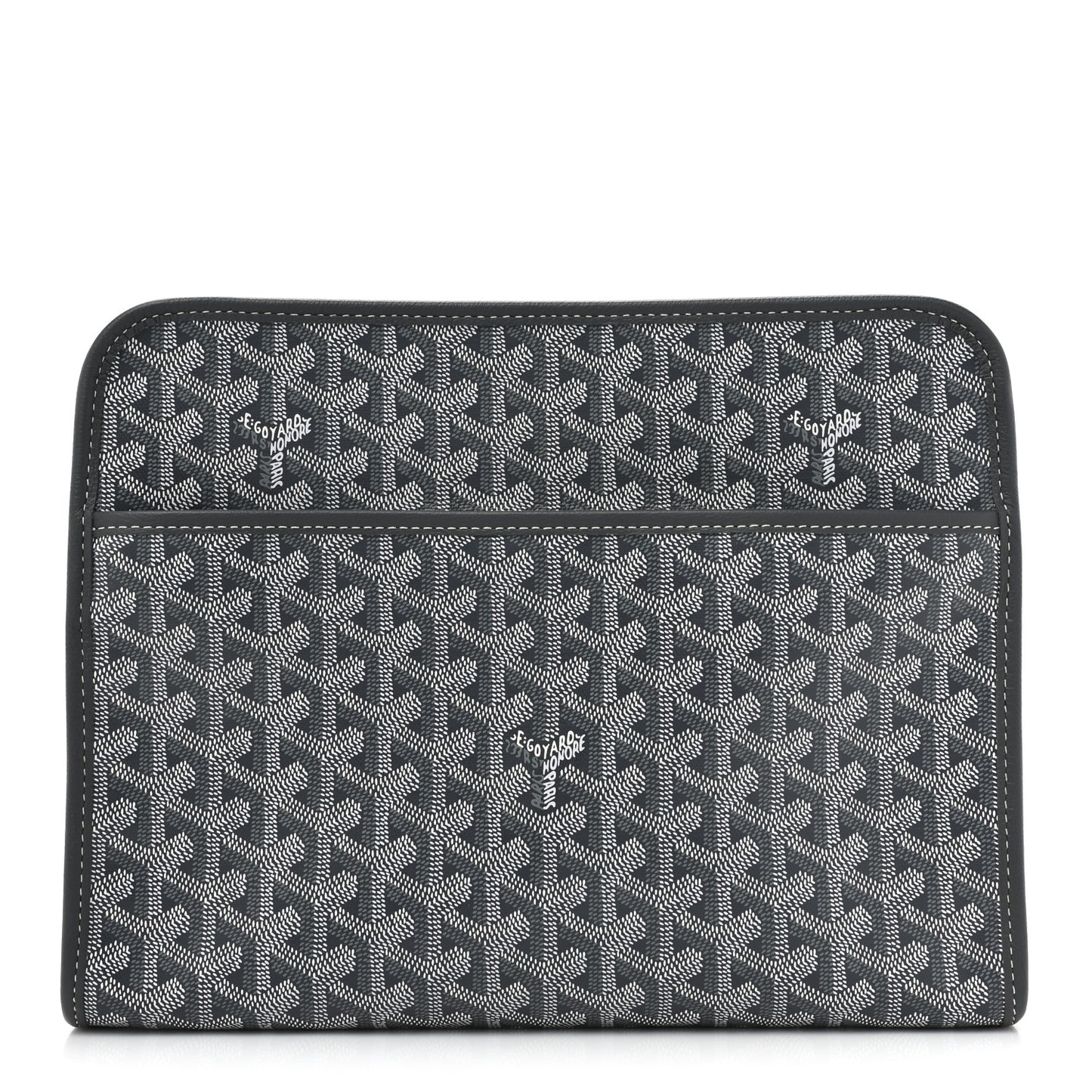 Goyardine Jouvence GM Toiletry Pouch Grey