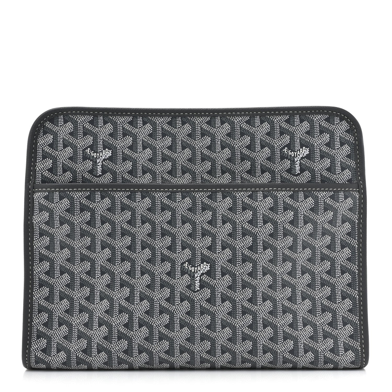 Goyard Goyardine Jouvence GM Toiletry Pouch Grey 1 of 10