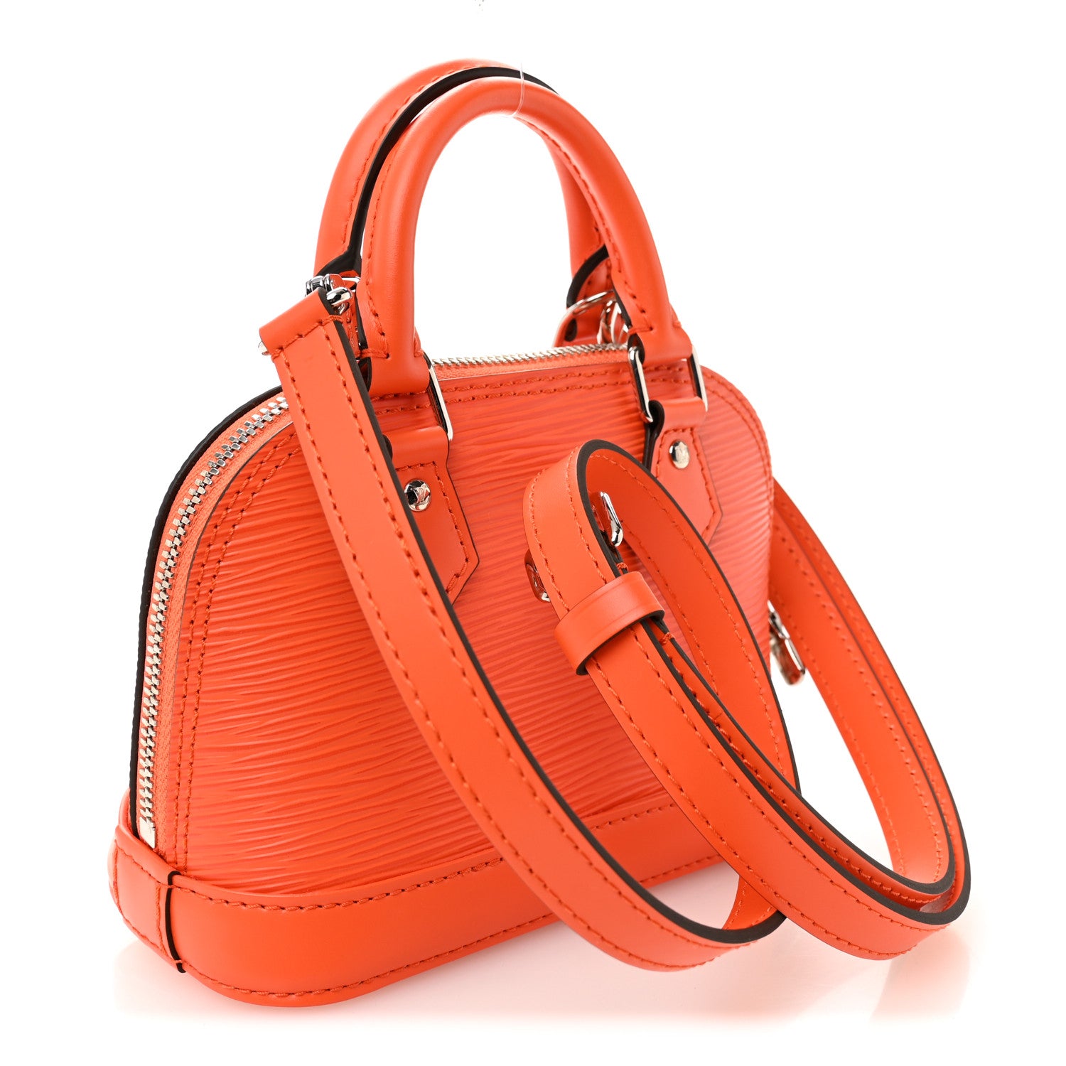 Louis Vuitton Epi Nano Alma Orange 3 of 9