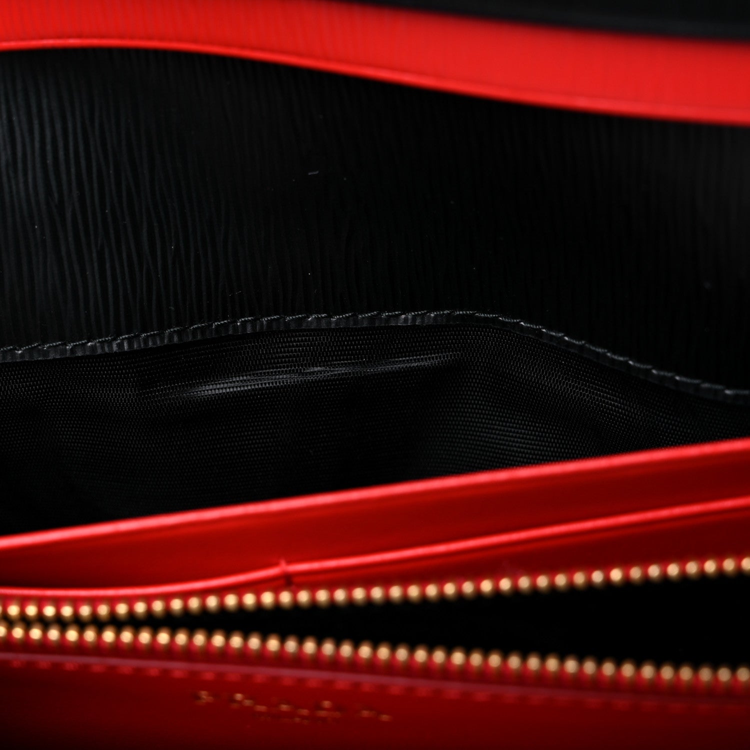 Prada Vitello Move Bi-Color Continental Flap Travel Wallet Black Lacca 8 of 10