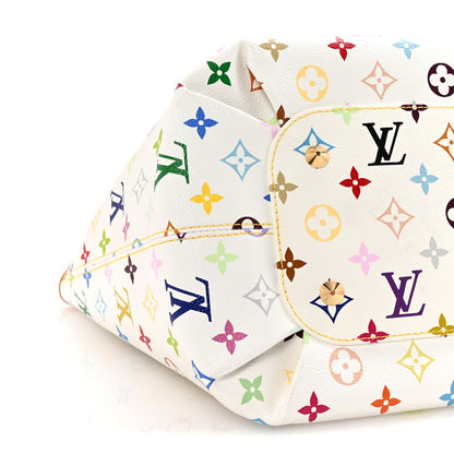 Louis Vuitton Monogram Multicolor Annie MM White 8 of 9