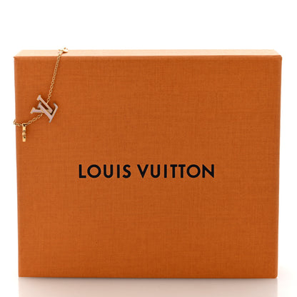 Louis Vuitton Metal Enamel LV Iconic Bracelet Gold Light Pink 5 of 5