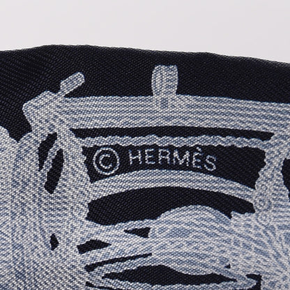 Hermes Silk Merveilleuses Lanternes Twilly Caban Framboise Vert 4 of 4