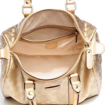 Gucci Imprime Monogram Medium Joy Boston Champagne 9 of 9