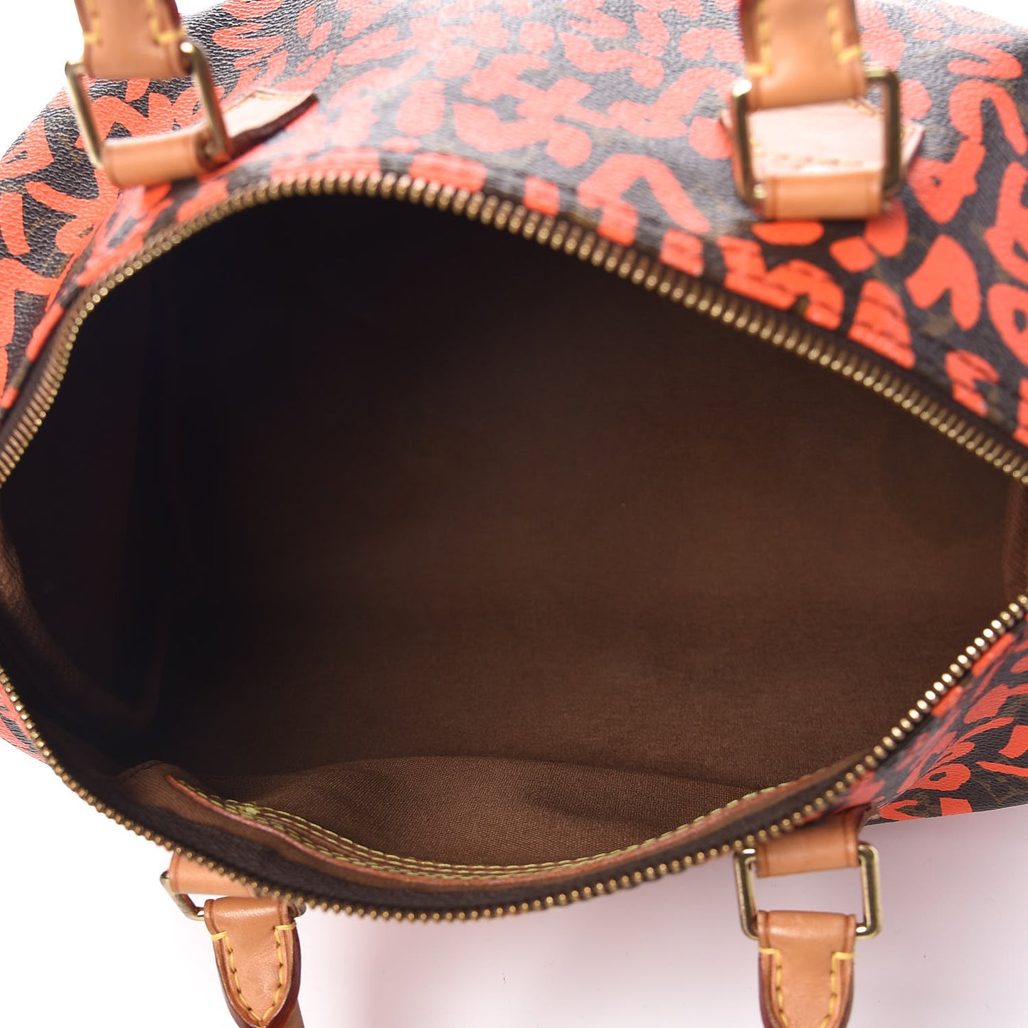Monogram Graffiti Speedy 30 Orange