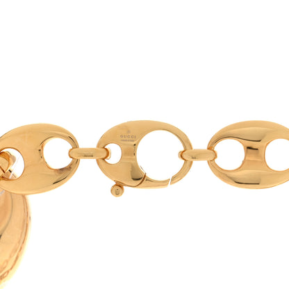 Gucci Metal Marina Chain Necklace Gold 4 of 6