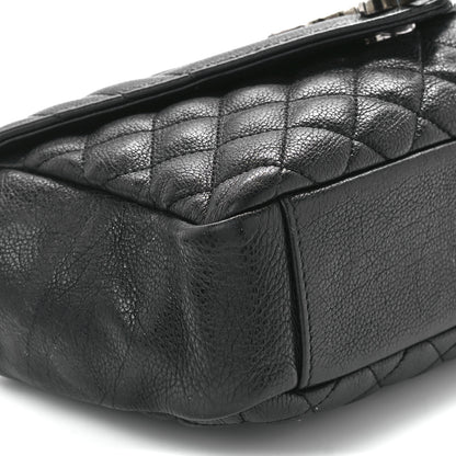 Saint Laurent Sheepskin Tri-Quilt Monogram Medium College Bag Black 11 of 12