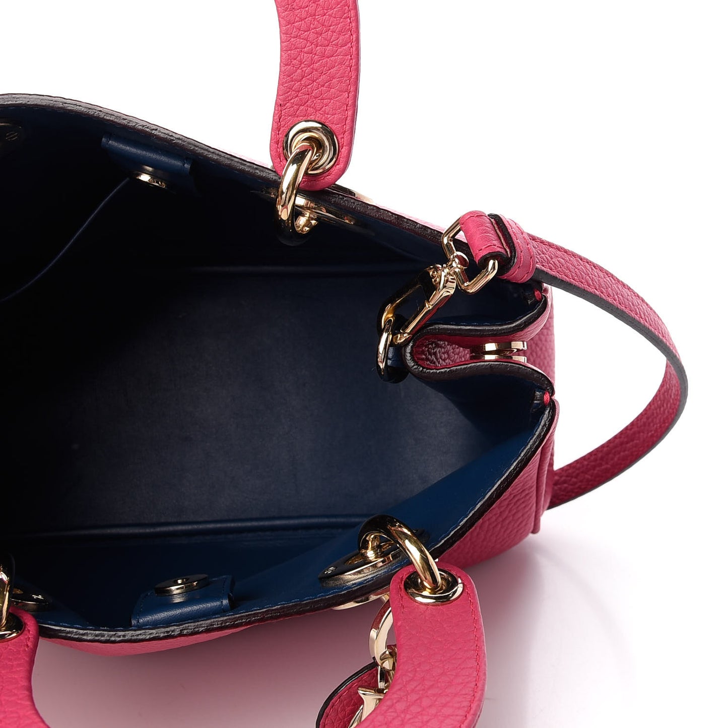 Bullcalf Small Diorissimo Tote Pink