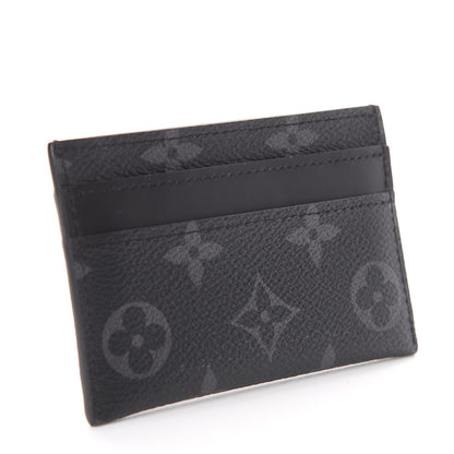 Louis Vuitton Monogram Eclipse Porte-Cartes Double Card Holder 2 of 5