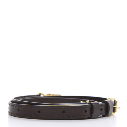 Louis Vuitton Calfskin 16mm Adjustable Shoulder Strap Brown 2 of 4