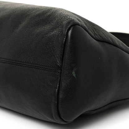 Tom Ford Calfskin Zipper Strap Hobo Black 10 of 21