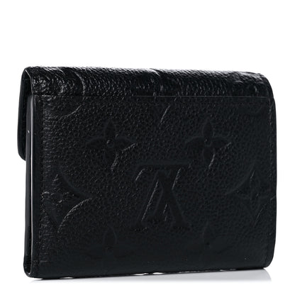 Louis Vuitton Empreinte Zoe Wallet Black 3 of 12