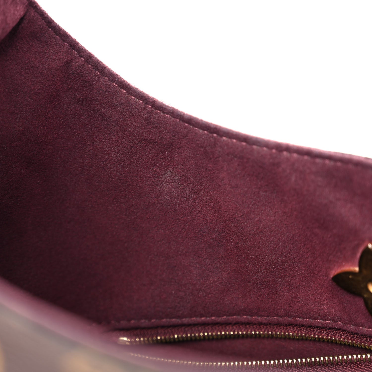 Louis Vuitton Monogram Flower Hobo Bordeaux 19 of 27