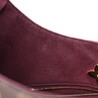 Louis Vuitton Monogram Flower Hobo Bordeaux 19 of 27
