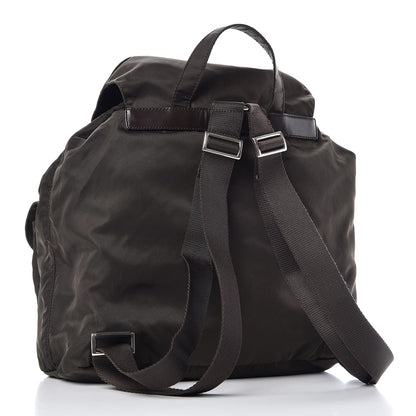 Prada Tessuto Nylon Vela Medium Backpack Ebano 3 of 10