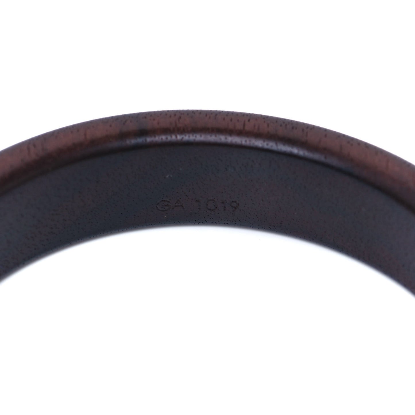 Tiger Wood Brass Medium Silvania Bangle TPM