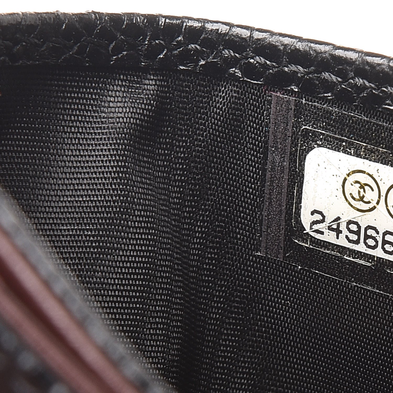 Chanel Caviar Quilted Card Holder Black 8 of 9