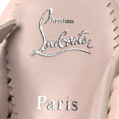 Christian Louboutin Nappa Miss Jane 55 Sandal Pumps 40 Leche 9 of 10