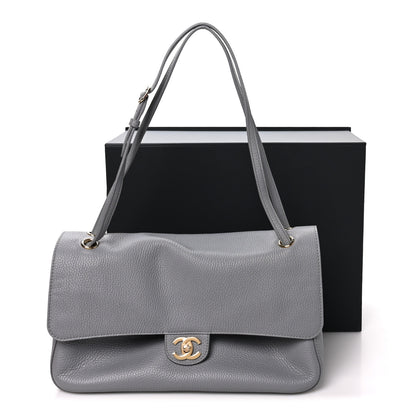 Chanel Grained Calfskin Small Souplissimo Maxi Flap Grey 11 of 11
