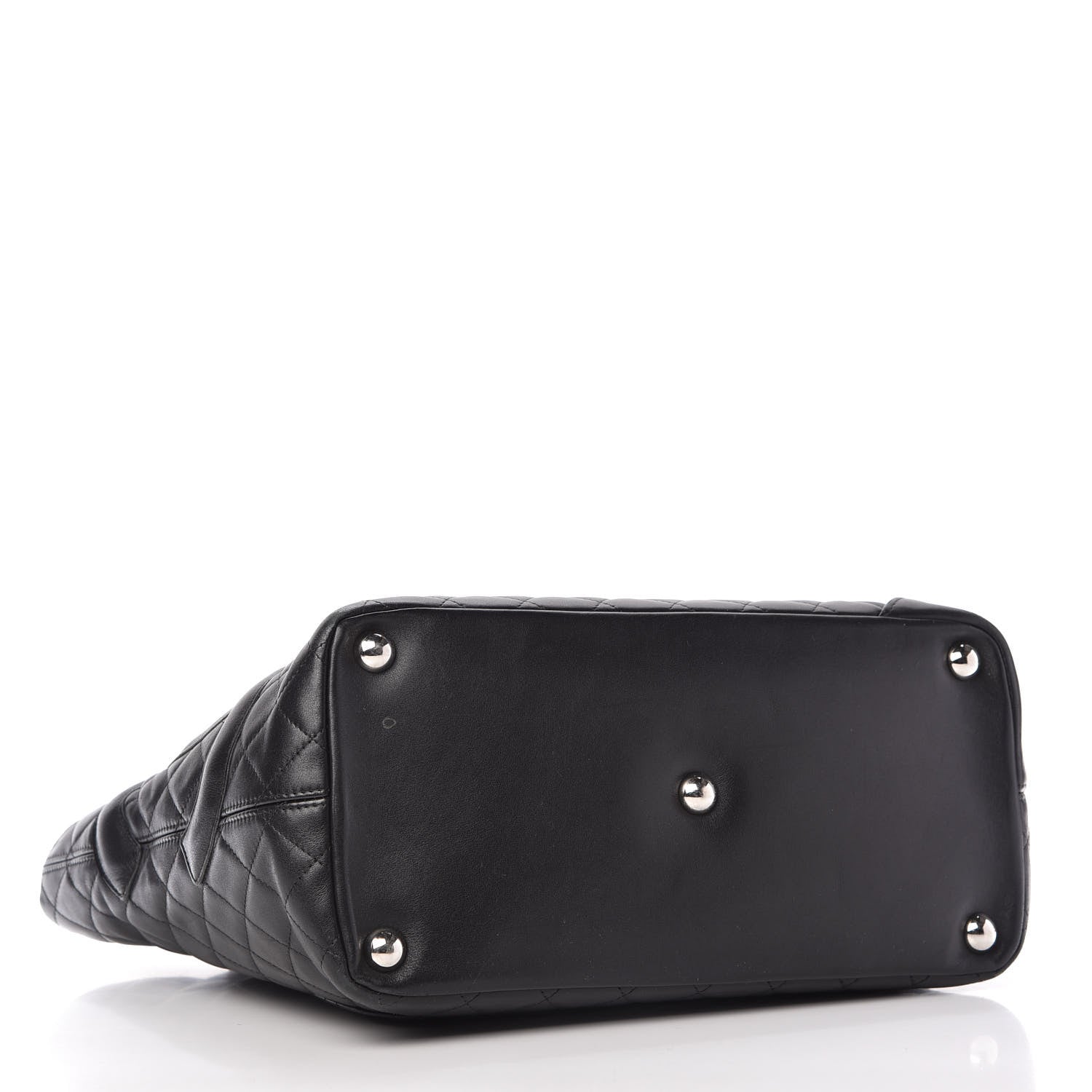 Chanel Calfskin Quilted Large Cambon Tote Black 7 of 17