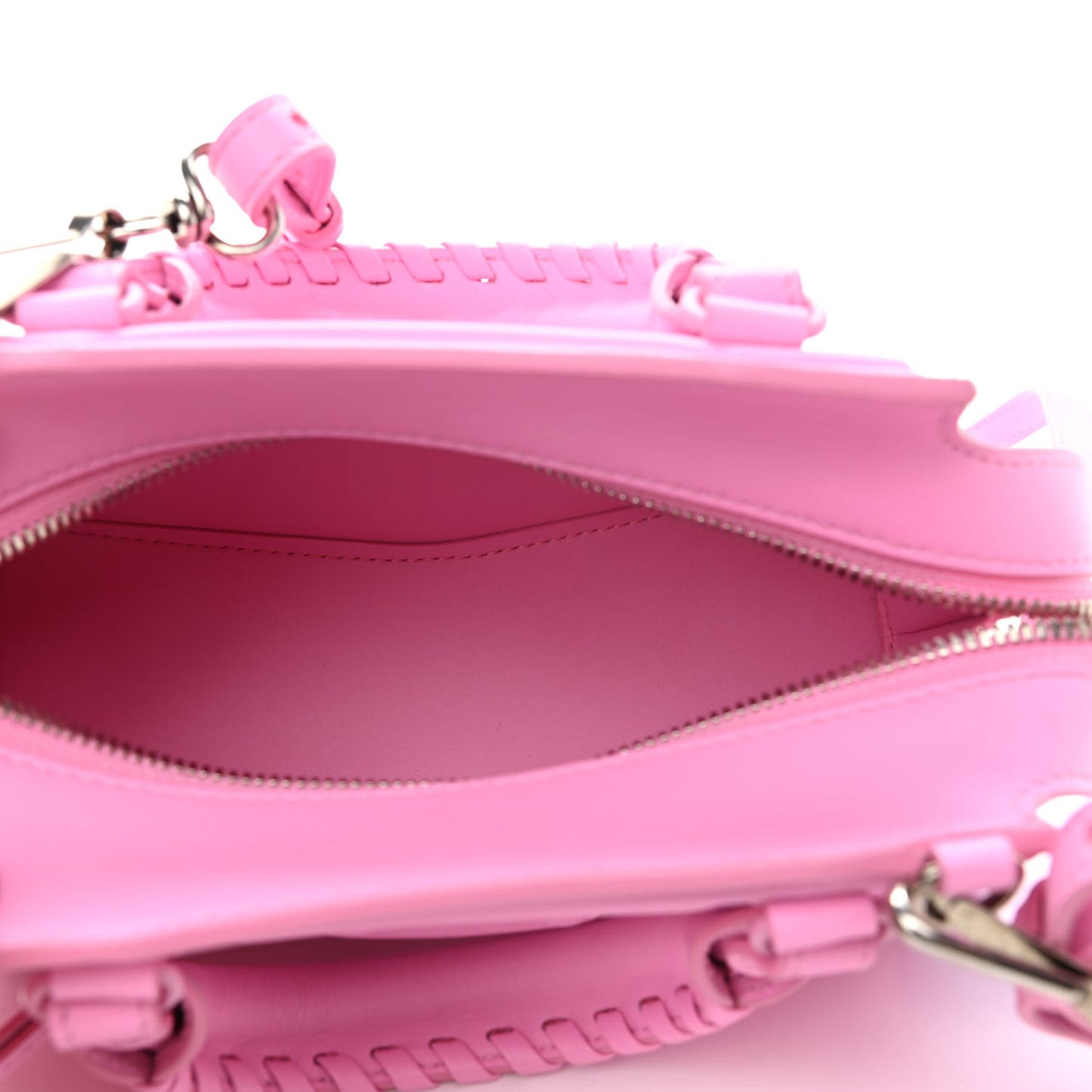 Cake Calfskin Tonal Hardware Mini Neo Classic City Rose