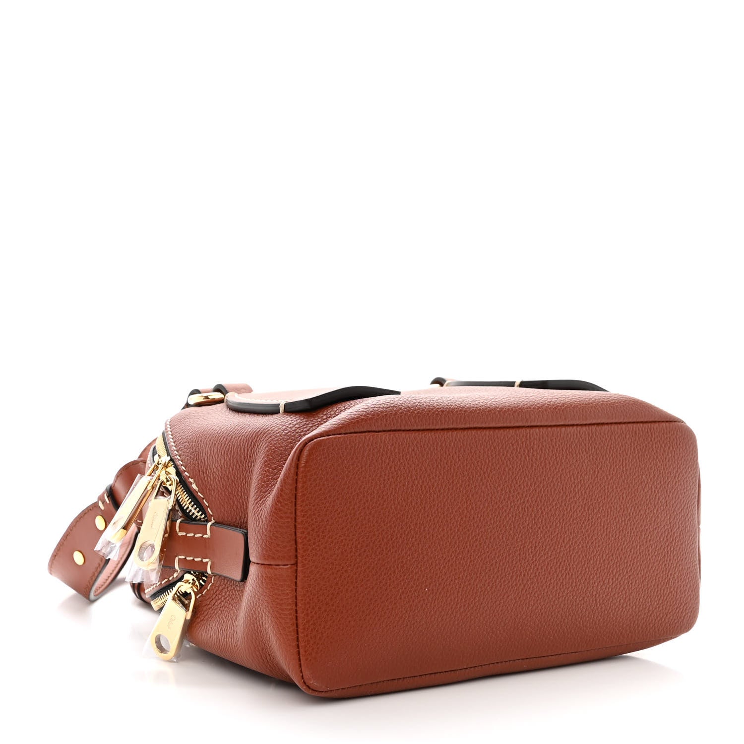Chloe Calfskin Small Daria Sepia Brown 4 of 11
