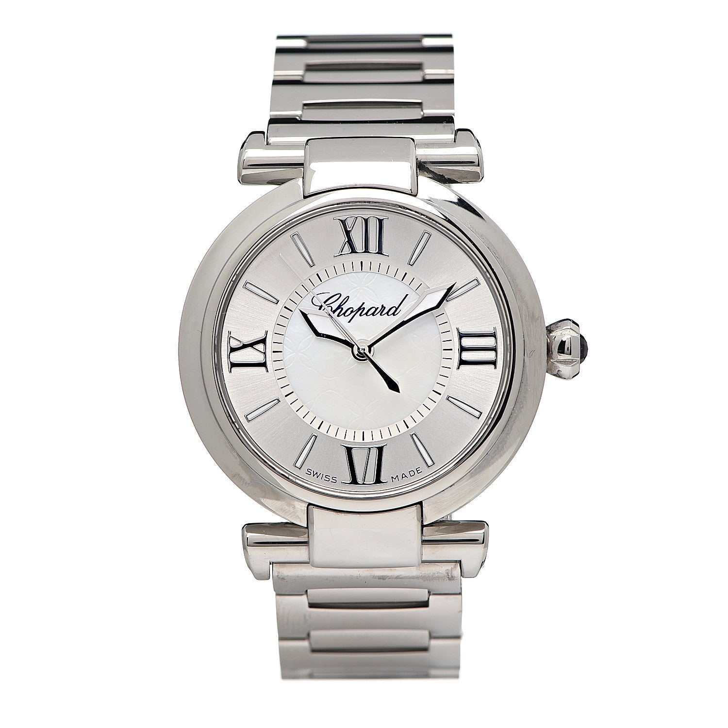 Chopard Stainless Steel Mother of Pearl 29mm Imperiale Automatic Watch 1 of 5