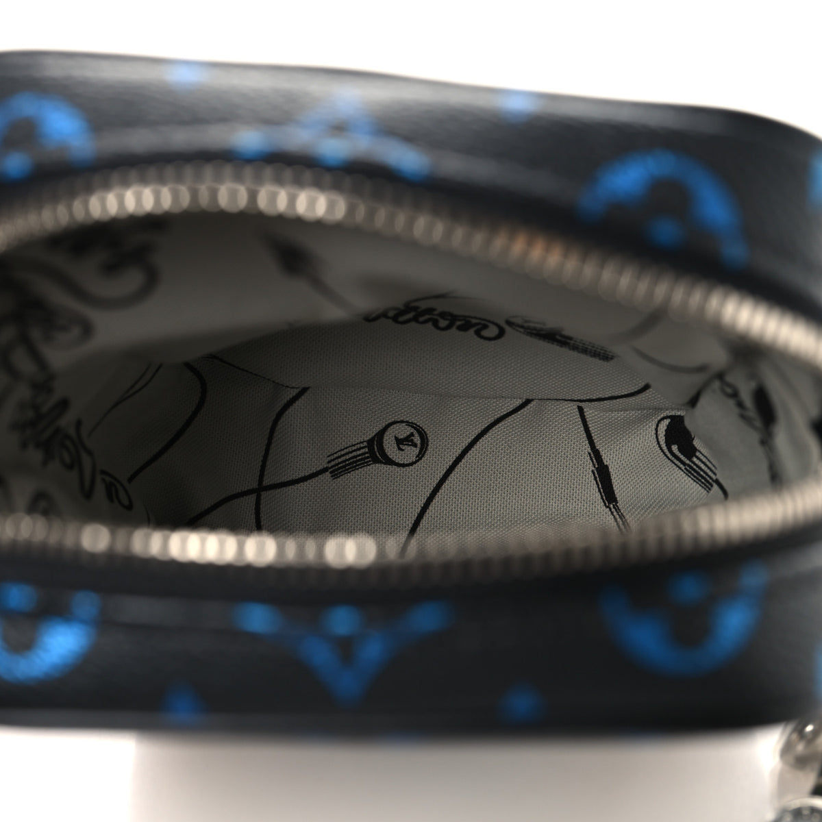 Louis Vuitton x Nigo Giant Damier Ebene Monogram Amazone Sling Bag 5 of 10