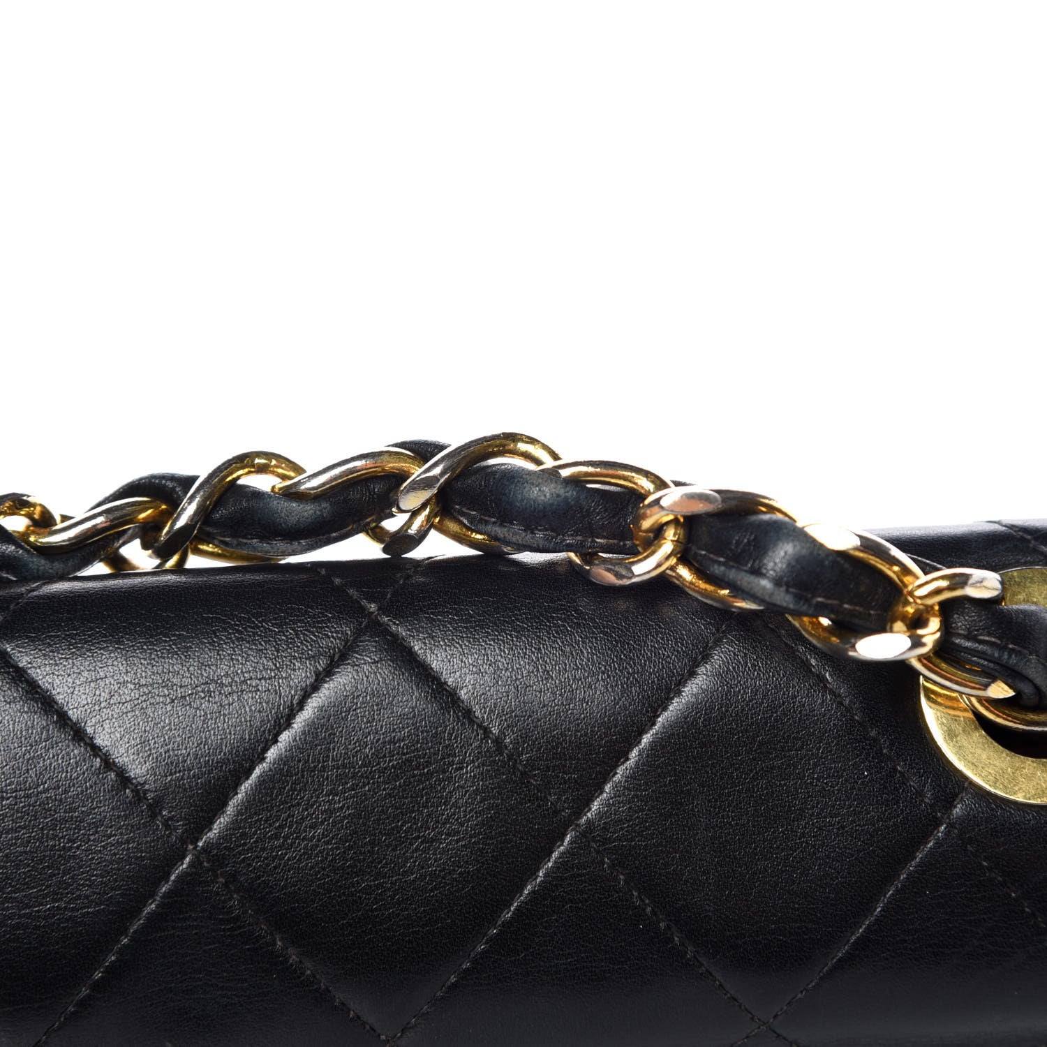 Chanel Lambskin Quilted XL Jumbo Single Flap Black 22 of 23
