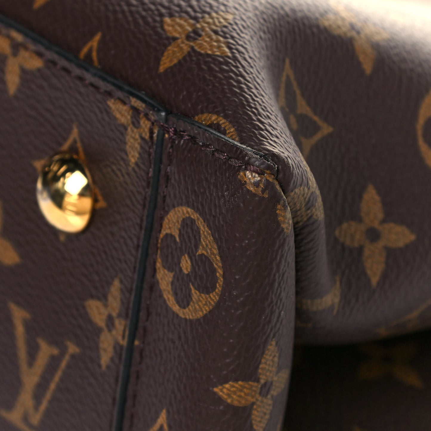 Monogram Flower Tote Black