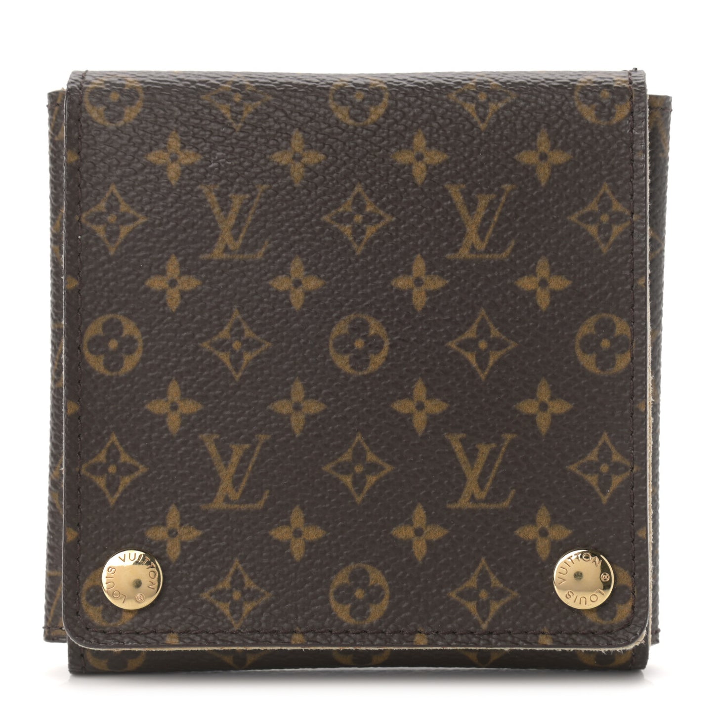 Monogram Folding Jewelry Case
