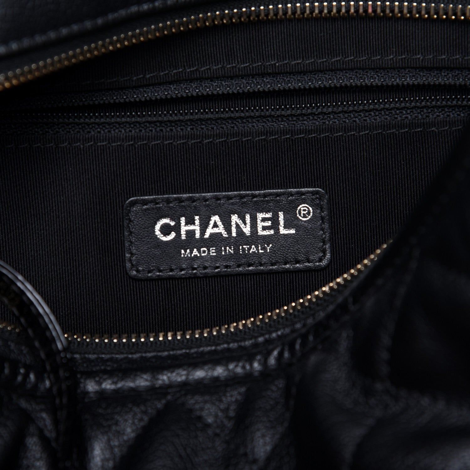 Chanel Patent Goatskin Quilted Medium Gabrielle Hobo Black 8 of 14