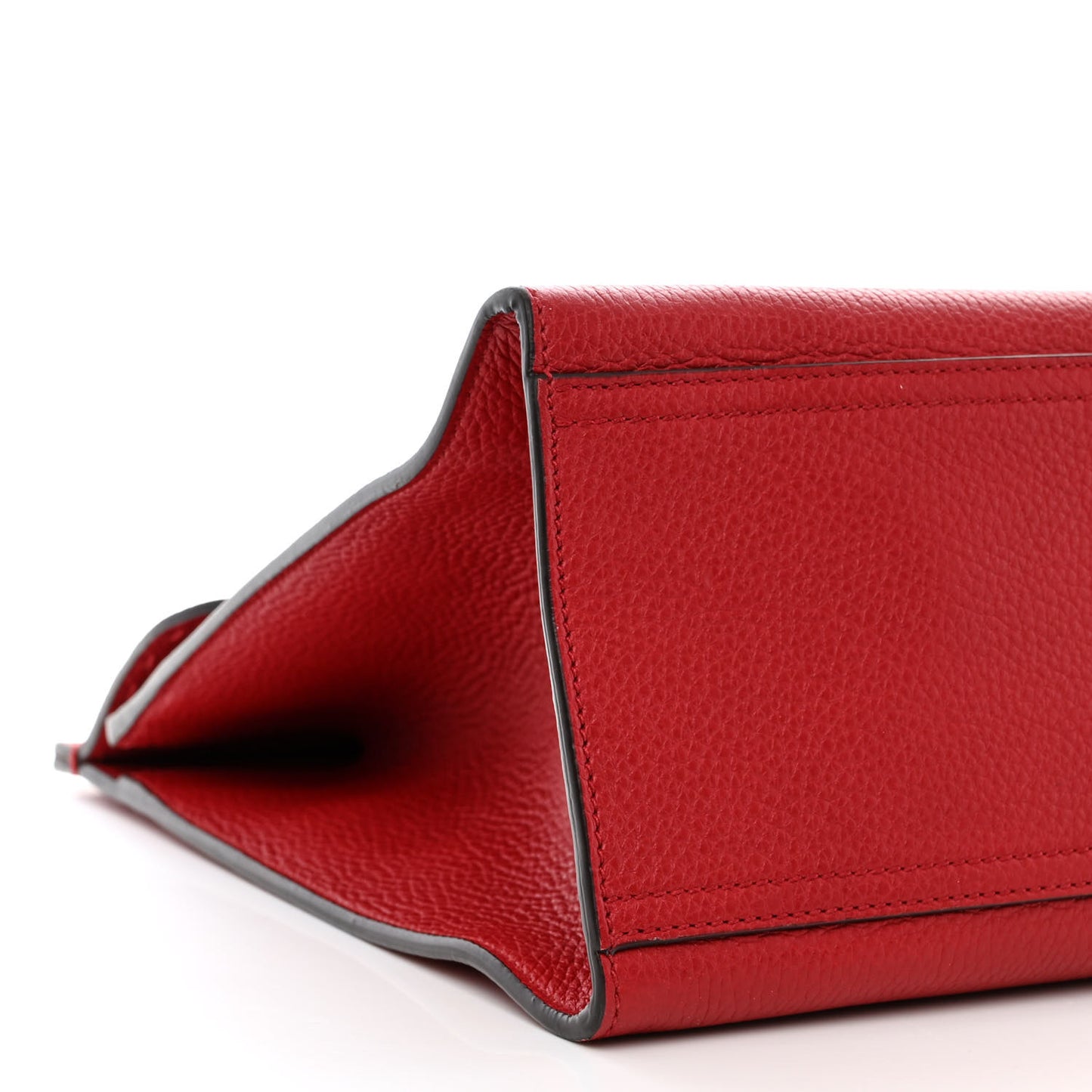 Calfskin Medium GG Marmont Top Handle Bag Vulcanic Red