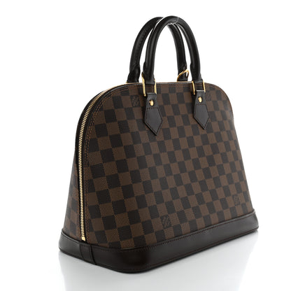 Louis Vuitton Damier Ebene Alma PM 3 of 10