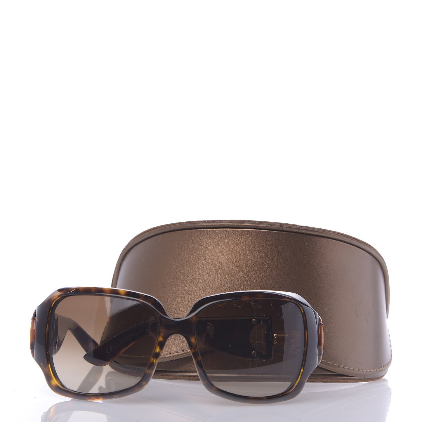 Bamboo Horsebit Sunglasses Tortoise GG2969/S Brown