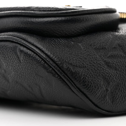 Louis Vuitton Empreinte Mini Bumbag Black 9 of 11