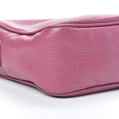Gucci Pebbled Calfskin Small Soho Disco Bag Peonia Flower 8 of 13