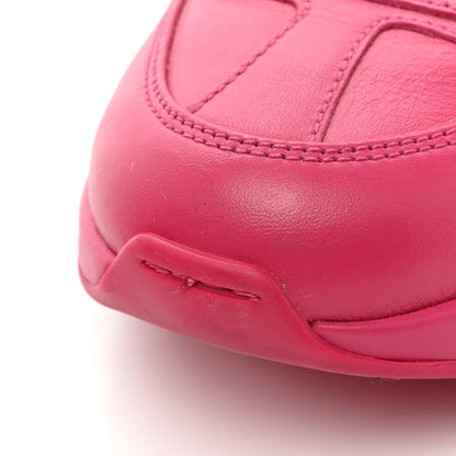 Gucci Calfskin Logo Womens Rhyton Sneakers 35 Box Pink 9 of 10