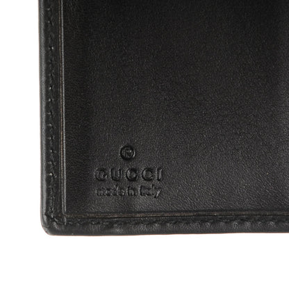 Gucci Monogram French Flap Wallet Black 6 of 7