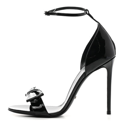 Gucci Vernice Crystal Bow Pumps 41.5 Black 1 of 8
