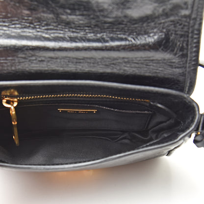 Miu Miu Vitello Lux Quilted Crossbody Black 5 of 12