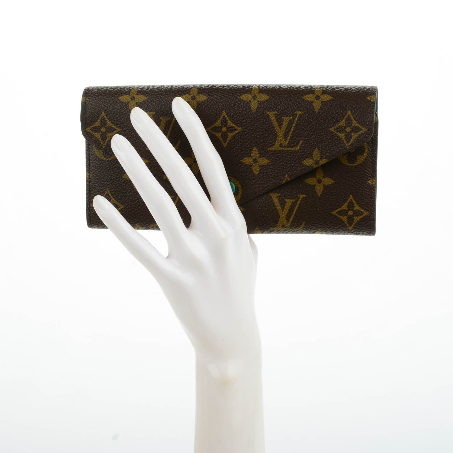 Louis Vuitton Monogram Josephine Wallet Vert 2 of 8