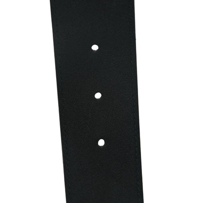 Gucci Moon Calfskin Scales Double G 40mm Belt 85 34 Black 4 of 5