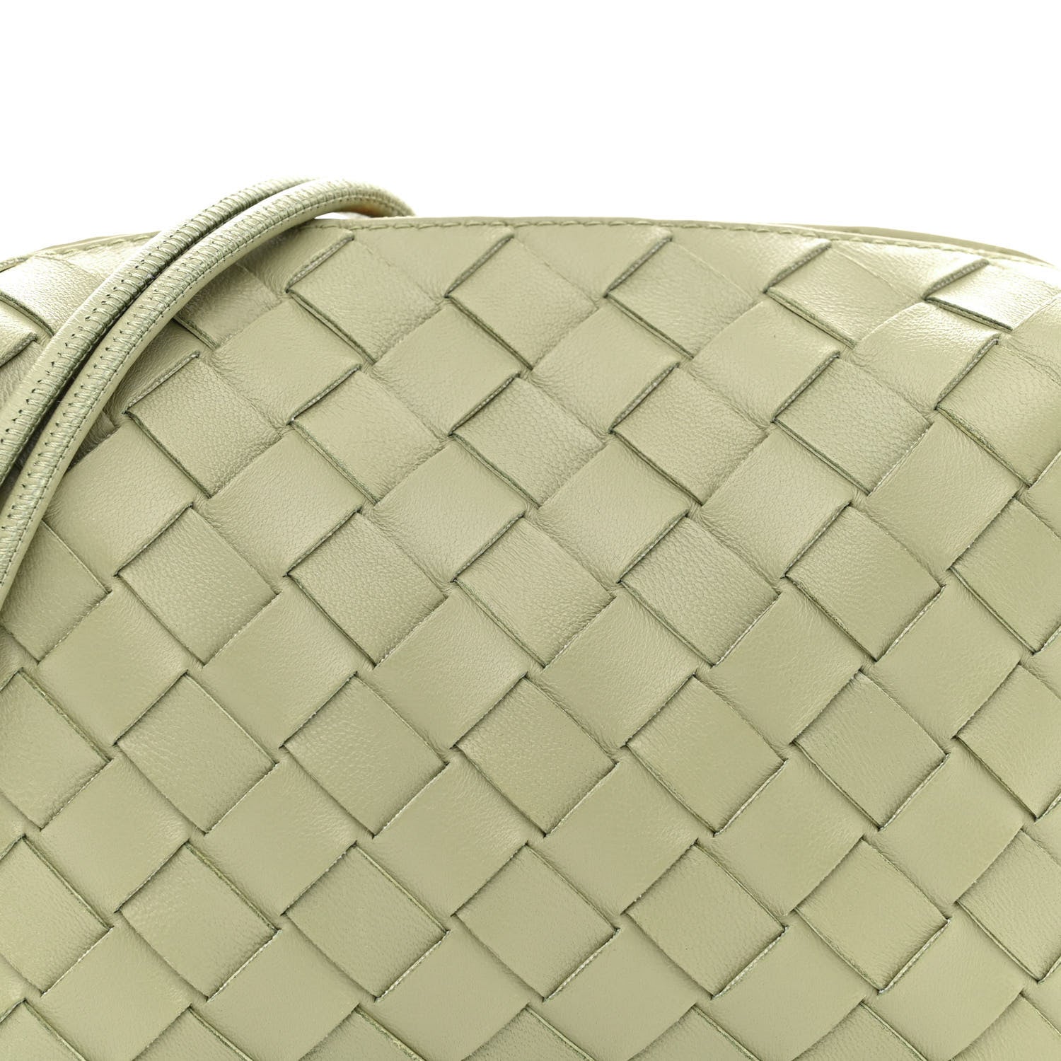 Bottega Veneta Nappa Intrecciato Mini Loop Camera Bag Travertine 7 of 9