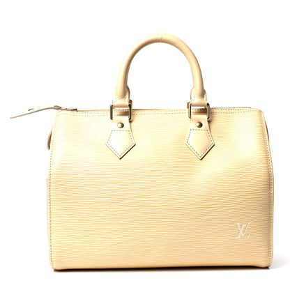 Louis Vuitton Epi Speedy 25 Vanilla 1 of 4