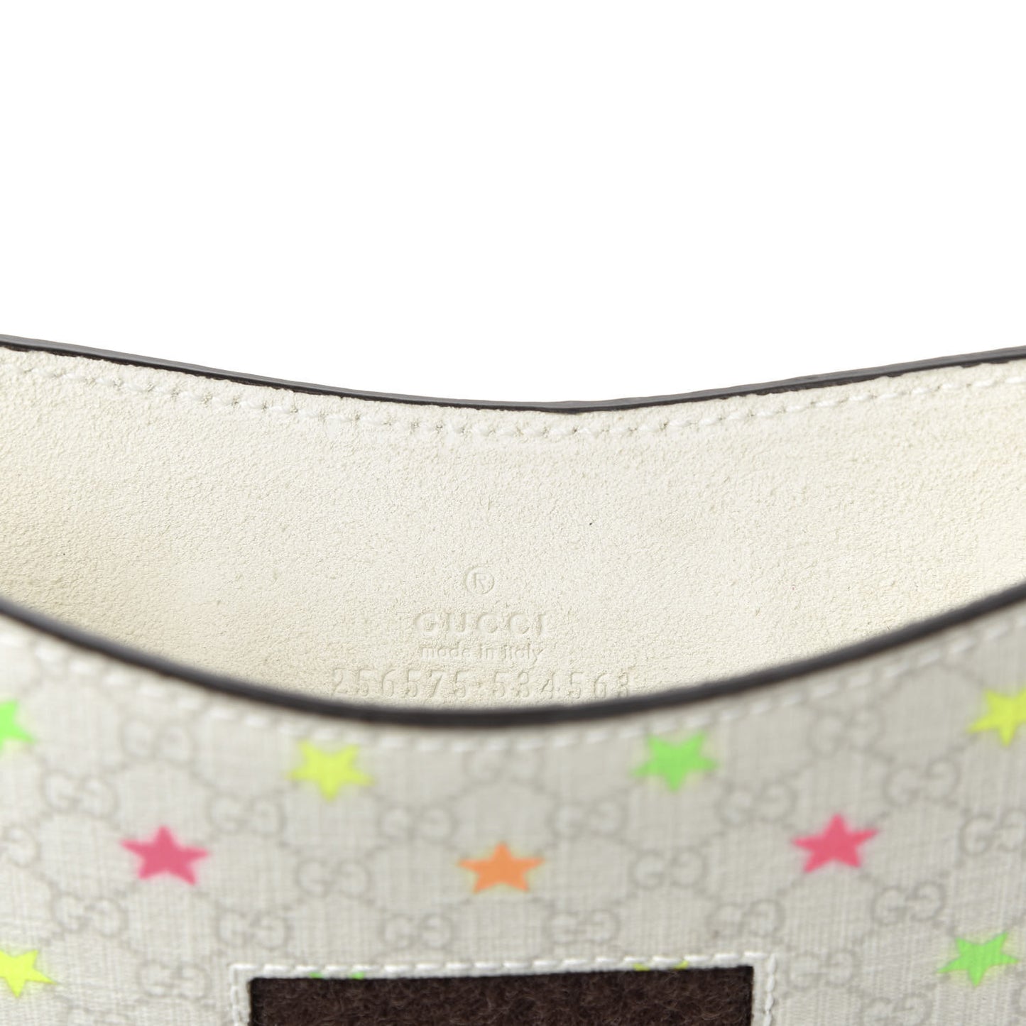 GG Supreme Monogram Stars iPad Case White