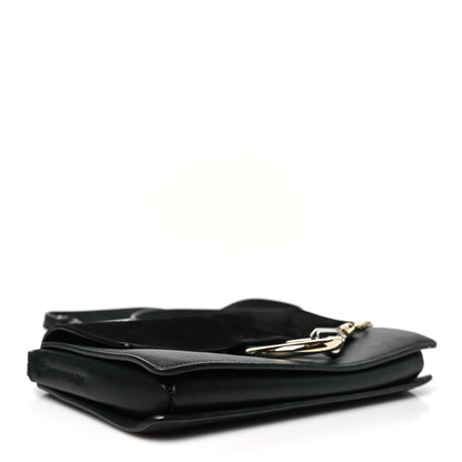 Chloe Suede Calfskin Small Faye Shoulder Bag Black 4 of 13